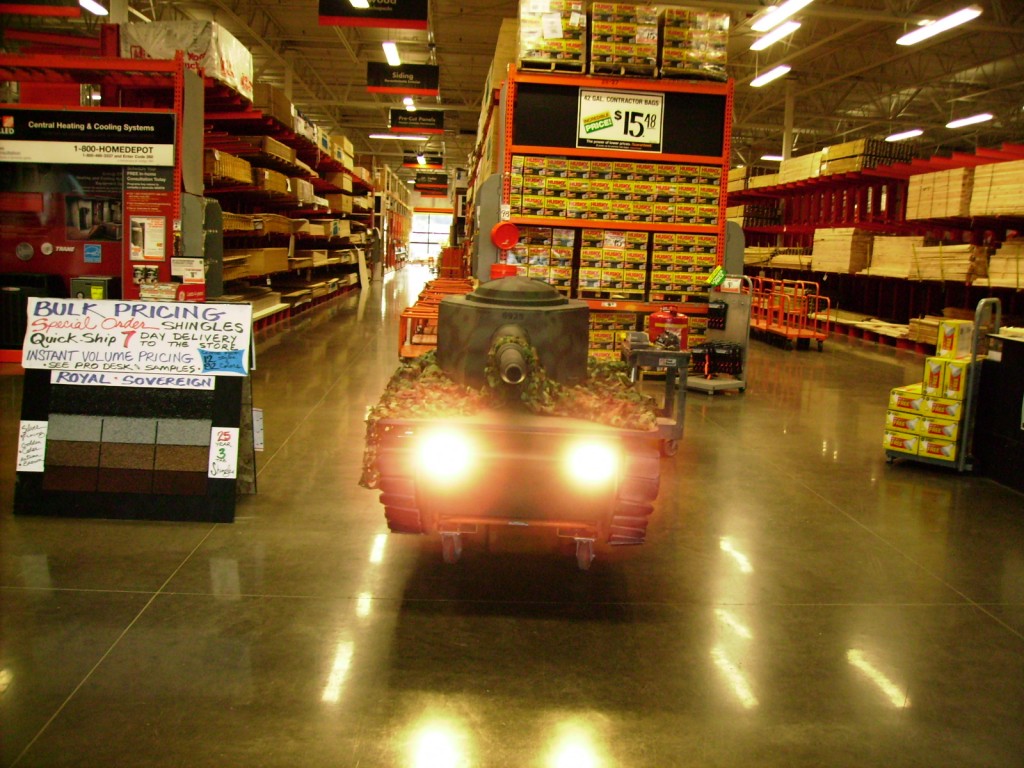 Front w/ lights