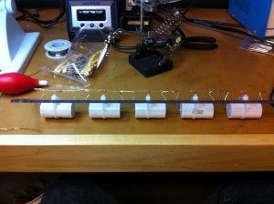 Capacitor Bank for Tank Circuit of Tesla Coil Tesla Coil Capacitor Bank, built at Workshop 88